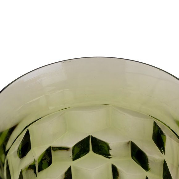 Vintage Indiana Colony Whitehall Green Avocado Juice glass - Picture 7 of 7